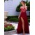 Long Red Lace Off-the-Shoulder Prom Formal Evening Party Dresses 3020894