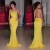 Mermaid Long Yellow Prom Formal Evening Party Dresses 3020912