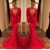 Mermaid Long Sleeves Deep V-Neck Prom Formal Evening Party Dresses 3020939