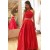 Long Red Two Pieces Prom Dresses Formal Evening Dresses 601053