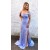 Mermaid Off-the-Shoulder Long Prom Dresses Formal Evening Dresses with Side Slit 601054