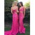 Lace Two Pieces Long Prom Dresses Formal Evening Dresses 601077