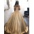 Ball Gown Off-the-Shoulder Lace Satin Long Prom Dresses Formal Evening Dresses 601088