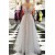 A-Line Long Prom Dresses Formal Evening Dresses 601094