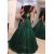 Sequined Ball Gown V-Neck Long Prom Dresses Formal Evening Dresses 601138
