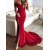 Sexy Mermaid Off-the-Shoulder Long Prom Dresses Formal Evening Dresses 601149