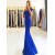 Elegant One-Shoulder Mermaid Long Plus Size Prom Dresses Formal Evening Dresses 601164