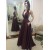A-Line V-Neck Long Prom Dresses Formal Evening Dresses 601175
