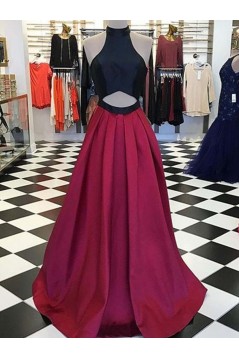 Halter Long Prom Dresses Formal Evening Dresses 601206