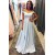 A-Line Off-the-Shoulder Long Prom Dresses Formal Evening Dresses 601245