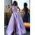 A-Line Beaded Long Prom Dresses Formal Evening Dresses 601254
