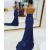 Sexy Mermaid Sequins Spaghetti Straps Long Prom Dresses Formal Evening Dresses 601310