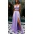Spaghetti Straps Two Pieces Long Prom Dresses Formal Evening Dresses 601315