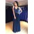 A-Line Beaded Long Prom Dresses Formal Evening Dresses 601331
