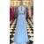 A-Line Beaded Two Pieces Long Prom Dresses Formal Evening Dresses 601334