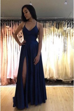 A-Line Simple Stunning Long Prom Dresses Evening Gowns 601376