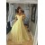 A-Line Off-the-Shoulder Long Prom Dress Formal Evening Dresses 601382