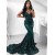 Mermaid V-Neck Sparkling Long Prom Dress Formal Evening Dresses 601408