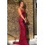 Mermaid V-Neck Spaghetti Straps Sparkling Long Prom Dress Formal Evening Dresses 601410