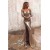 Mermaid Off-the-Shoulder Long Sleeves Sparkling Long Prom Dress Formal Evening Dresses 601417