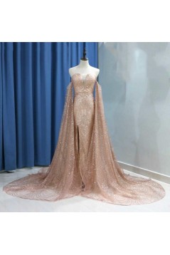 Sexy Sheath Long Prom Dress Formal Evening Dresses 601547