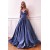 A-Line V-Neck Long Prom Dress Formal Evening Dresses 601601