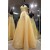 A-Line Beaded Long Prom Dress Formal Evening Dresses 601637