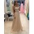 A-Line Beaded Long Prom Dress Formal Evening Dresses 601672