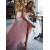 A-Line Sweetheart Tulle Long Pink Prom Dress Formal Evening Dresses 601688