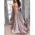 A-Line Lace Long Prom Dress Formal Evening Dresses 601689