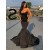 Mermaid Long Black Long Prom Dress Formal Evening Dresses 601696