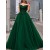 A-Line Lace Long Prom Dress Formal Evening Dresses 601741