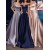 A-Line Off-the-Shoulder Beaded Long Prom Dress Formal Evening Dresses 601747