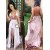 A-Line V-Neck Long Prom Dress Formal Evening Dresses 601751