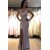 Mermaid Lace V-Neck Long Prom Dress Formal Evening Dresses 601767