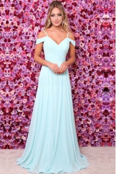 A-Line Chiffon Long Prom Dress Formal Evening Dresses 601783