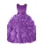 Ball Gown Purple Flower Girl Dresses F010002