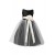 A-Line Tulle and Satin Flower Girl Dresses F010003
