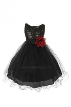 Sequins and Tulle Flower Girl Dresses F010006