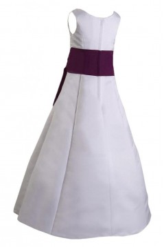 A-Line Beaded Flower Girl Dresses F010008