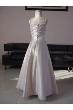 A-Line Spaghetti Strap Flower Girl Dresses F010015