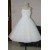 A-Line Beaded Spaghetti Strap Flower Girl Dresses F010019