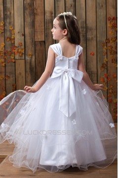 Beautiful Straps Sleeveless Flower Girl Dresses 2050001