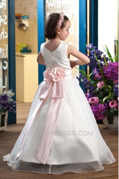 A-Line Floor-Length Flower Girl Dresses 2050002