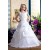 A-Line Floor-Length Beaded Applique Flower Girl Dresses 2050007