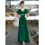 A-Line V-Neck Long Chiffon Mother of the Bride Dresses M010013