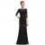 Elegant Long Black Lace Mother of the Bride Dresses M010014