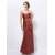 Long Satin Sweetheart Mother of the Bride Dresses M010037