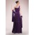 A-Line Beaded One-Shoulder Long Mother of the Bride Dresses M010093