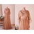 A-Line V-Neck Beaded Applique Long Chiffon Mother of the Bride Dresses M010102
